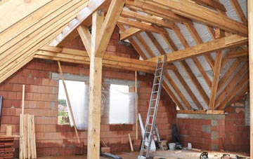 Swining attic trusses