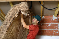 Swining flat roofing insulation