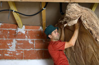 Swining tapered roof insulation